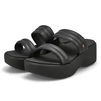 Women's Lofty Lux Hi Platform Sandal - Black