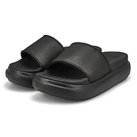 Women's  Cushion Bondi Bay Slide Sandal - Black/Bl