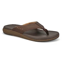 Men's Cushion Norte Sandal - Dark Brown
