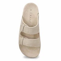 Women's Ojai Two Bar Suede Slide Sandal