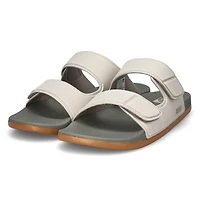 Men's Cushion Tradewind Slide Sandal - Black/Fossi