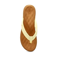 Tong CUSHION HARMONY, banane ple, femmes