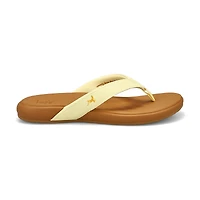 Tong CUSHION HARMONY, banane pâle, femmes