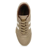 Baskets  lacets CHASE, os/blanc cass/loutre, fem