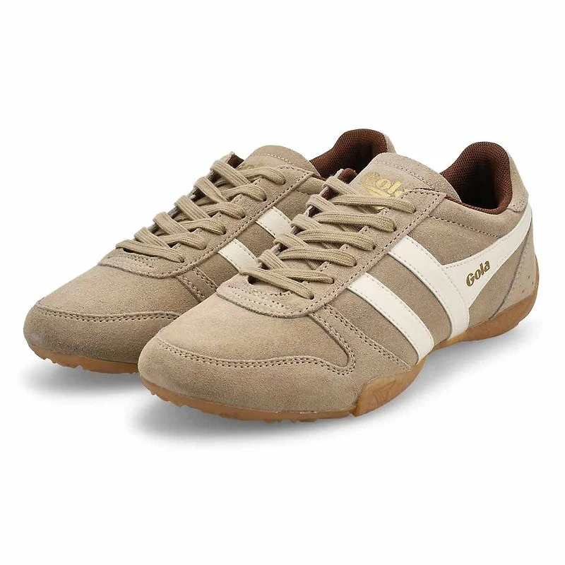 Baskets à lacets CHASE, os/blanc cassé/loutre, fem