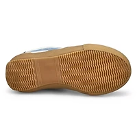 Baskets en toile BADMINTON, blanc cass/air/marine