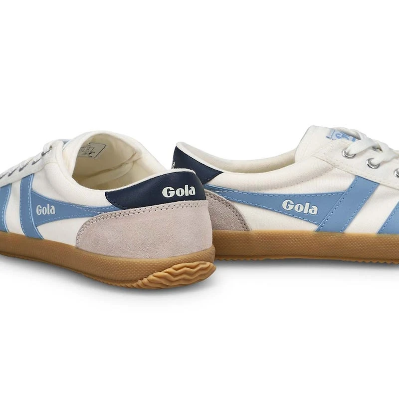 Baskets en toile BADMINTON, blanc cass/air/marine