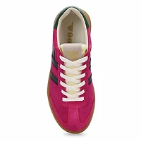 Women's  Athena Lace Up Sneaker - Navy/Pink