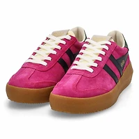 Women's  Athena Lace Up Sneaker - Navy/Pink