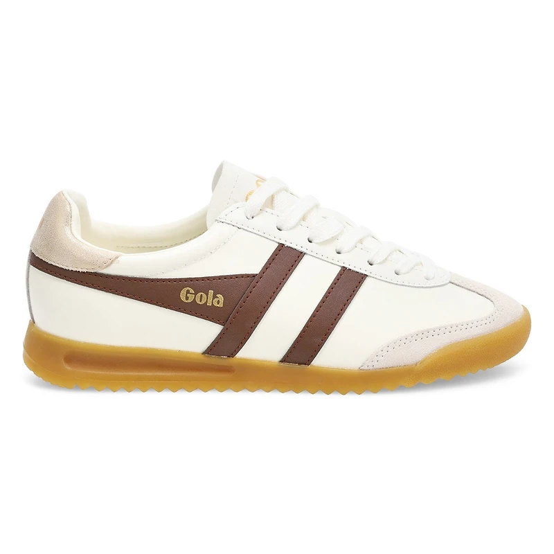 Women's Torpedo Lace Up Sneaker - Off White/Dark B