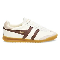 Women's Torpedo Lace Up Sneaker - Off White/Dark B