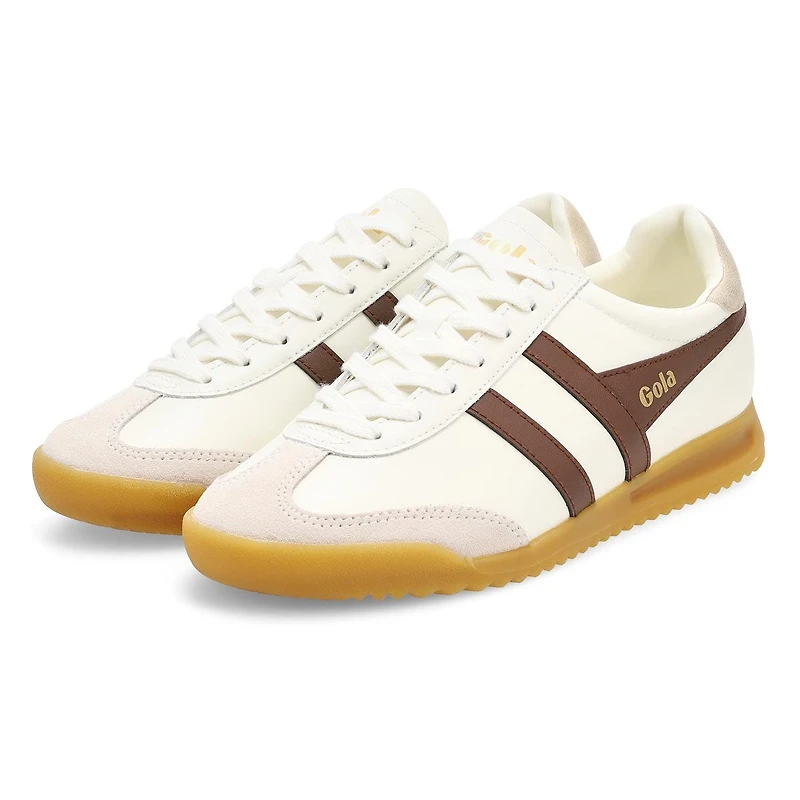 Women's Torpedo Lace Up Sneaker - Off White/Dark B