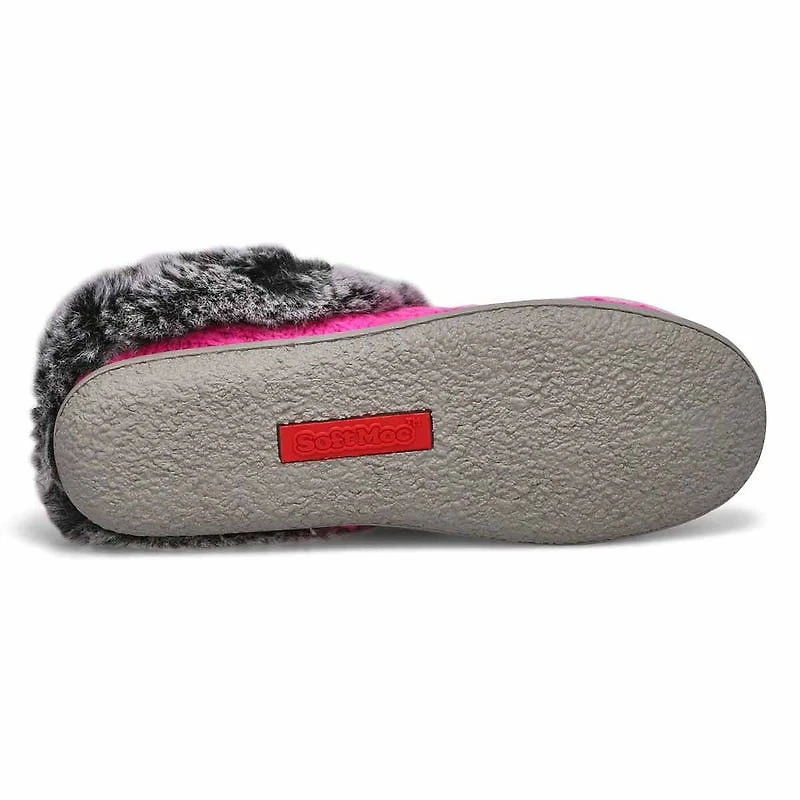 Women's Clipper Knit Faux Fur Slipper