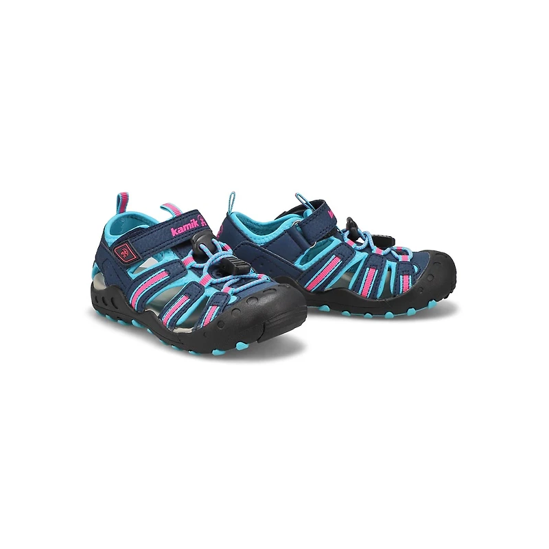 Sandales fermes CRAB marine/sarcelle, tout-petits