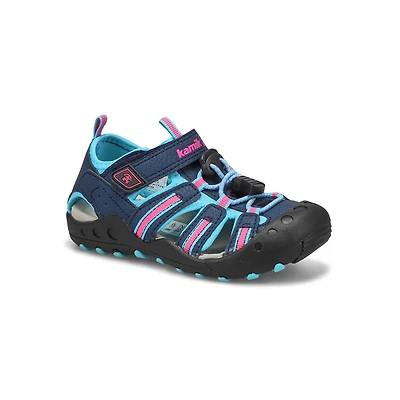 Infants' Crab Closed Toe Sandal - Navy/Teal