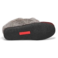 Women's  Cute 5 Rabbit Fur SoftMocs - Turqoise