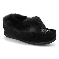 Women's Cute 5 Rabbit Fur SoftMocs