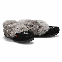 Women's Cute 5 Rabbit Fur SoftMocs