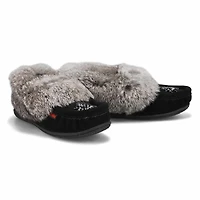 Women's Cute 5 Rabbit Fur SoftMocs