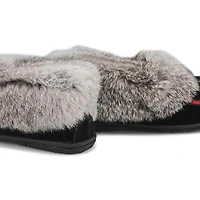 Women's Cute 5 Rabbit Fur SoftMocs