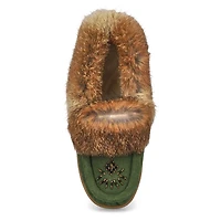 Women's Cute 5 Rabbit Fur SoftMocs