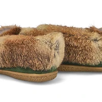 Women's Cute 5 Rabbit Fur SoftMocs