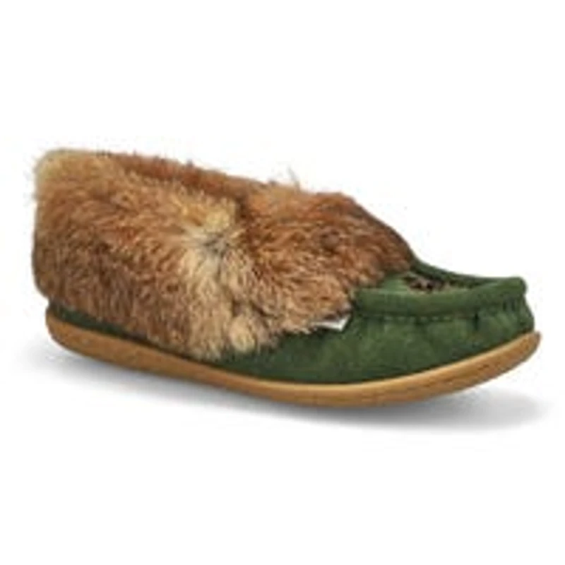 Women's Cute 5 Rabbit Fur SoftMocs