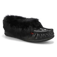 Women's Cute 5 Rabbit Fur SoftMocs