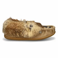Women's Cute 5 Rabbit Fur SoftMocs