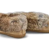 Women's Cute 5 Rabbit Fur SoftMocs