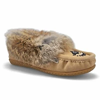 Women's Cute 5 Rabbit Fur SoftMocs