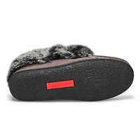 SoftMocs vgane avec similifourrure CUTE5 V3, noir