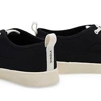 Women's  Cyan Lace Up Casual Sneaker - Black