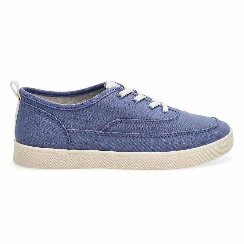 Women's Cyan Lace Up Casual Sneaker