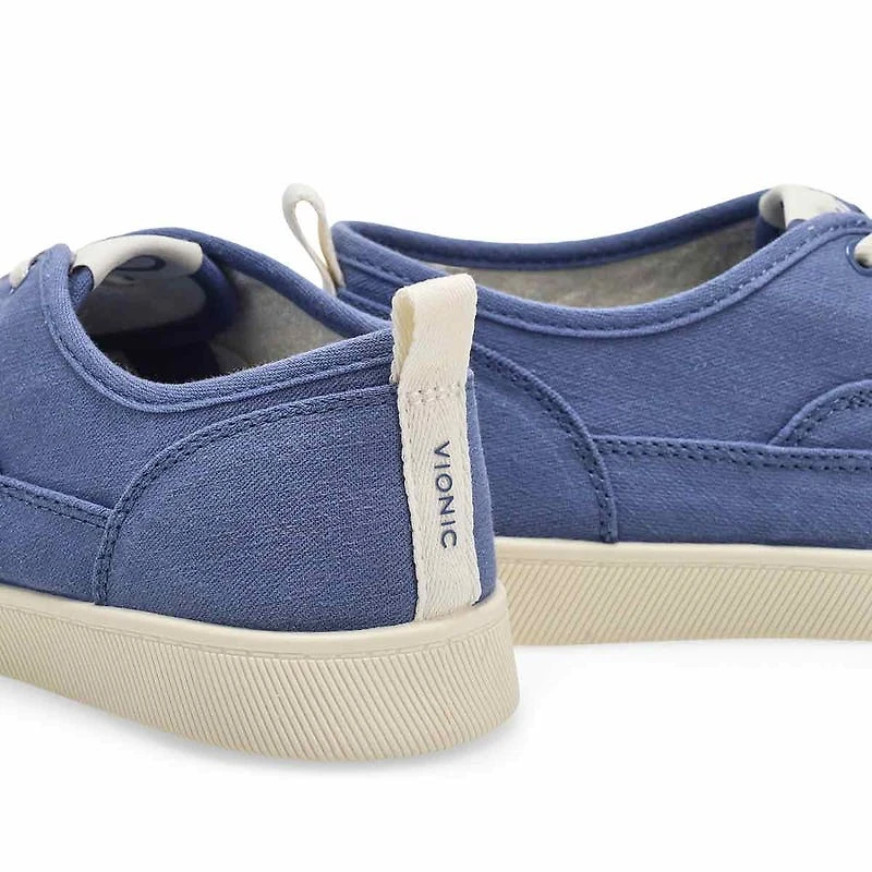 Women's Cyan Lace Up Casual Sneaker