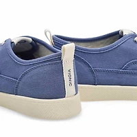 Women's Cyan Lace Up Casual Sneaker