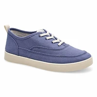 Women's Cyan Lace Up Casual Sneaker
