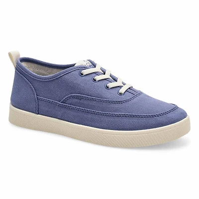 Women's Cyan Lace Up Casual Sneaker
