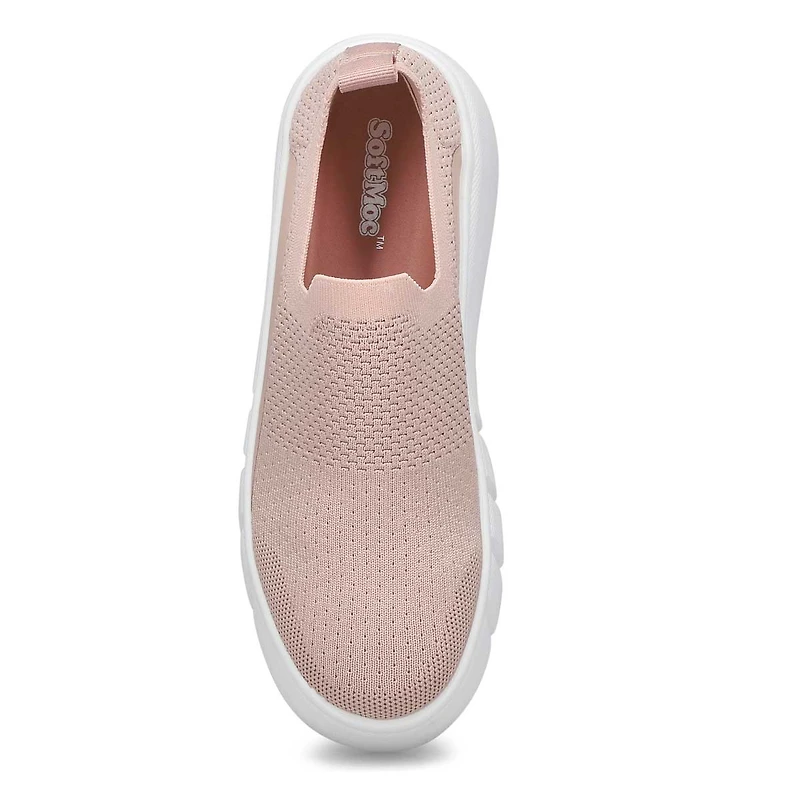 Women's Daley Platform Fashion Sneaker- Pink White