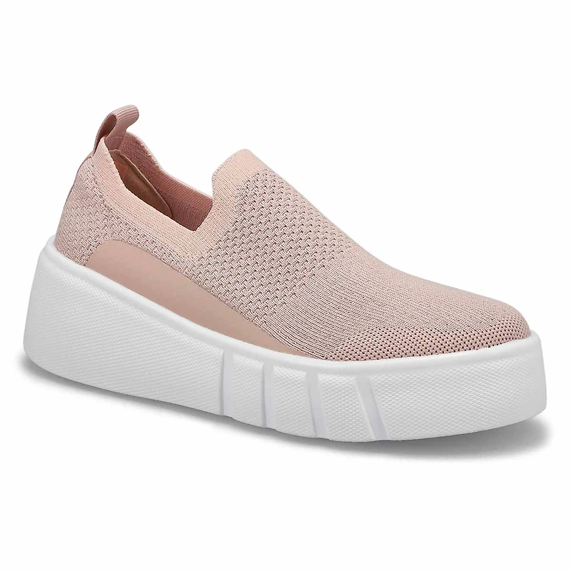 Women's Daley Platform Fashion Sneaker- Pink White