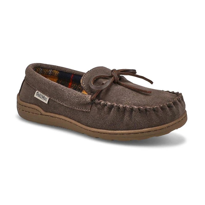 SoftMocs en sude DANNY JR, brun fonc, enfants
