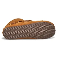 Women's Debra II Lo Suede Back Zip Fringe SoftMocs