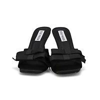 Women's  Detach Dress Heel Sandal - Black