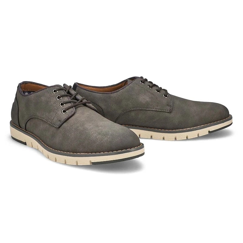 Richelieu dcontract  lacets DEVISON, gris, homm
