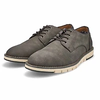Richelieu dcontract  lacets DEVISON, gris, homm