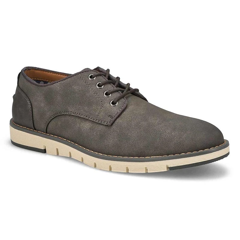 Richelieu dcontract  lacets DEVISON, gris, homm