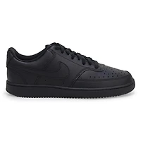 Men's Court Version Lo NN Lace Up Sneaker - Black/