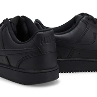 Men's Court Version Lo NN Lace Up Sneaker - Black/