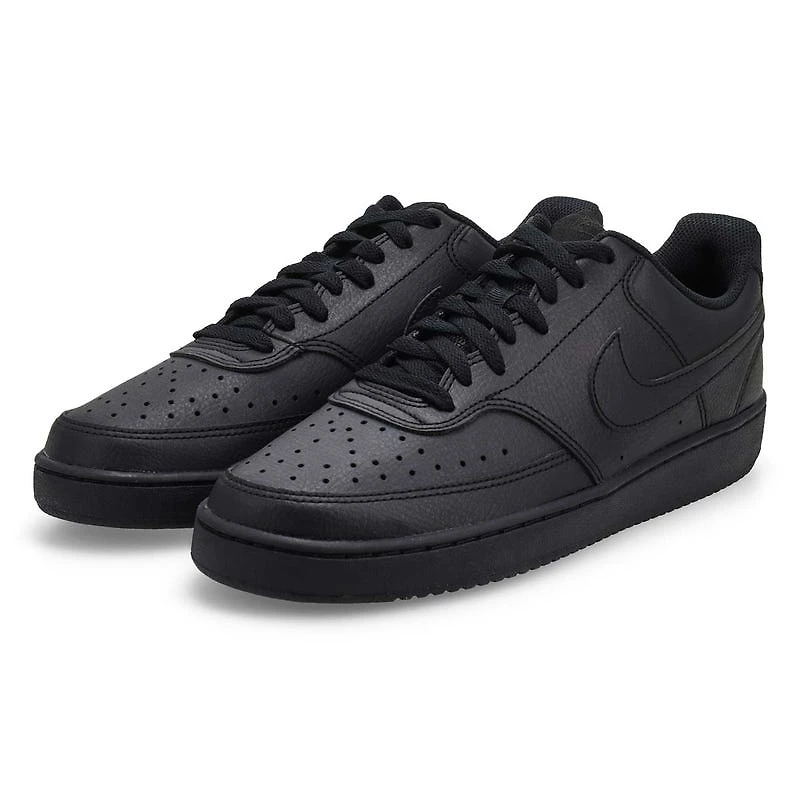 Men's Court Version Lo NN Lace Up Sneaker - Black/
