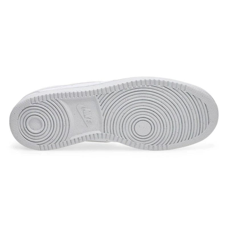 Baskets  lacets COURT VERSION LO NN, blanc/gris,
